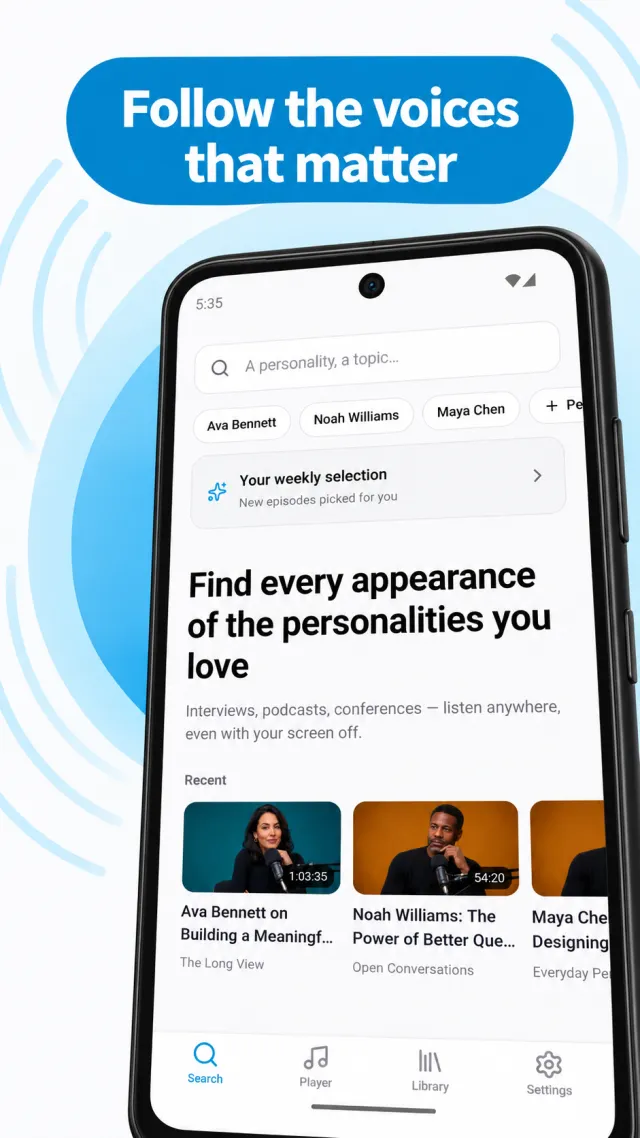 Fantrack home screen in English
