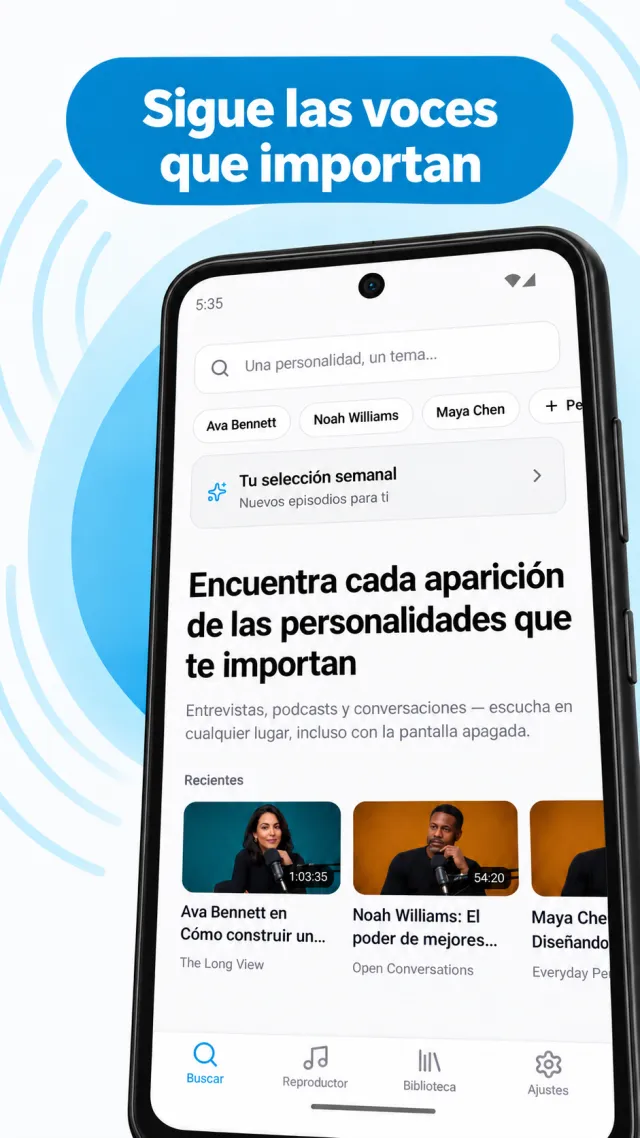 Pantalla de inicio de Fantrack en español
