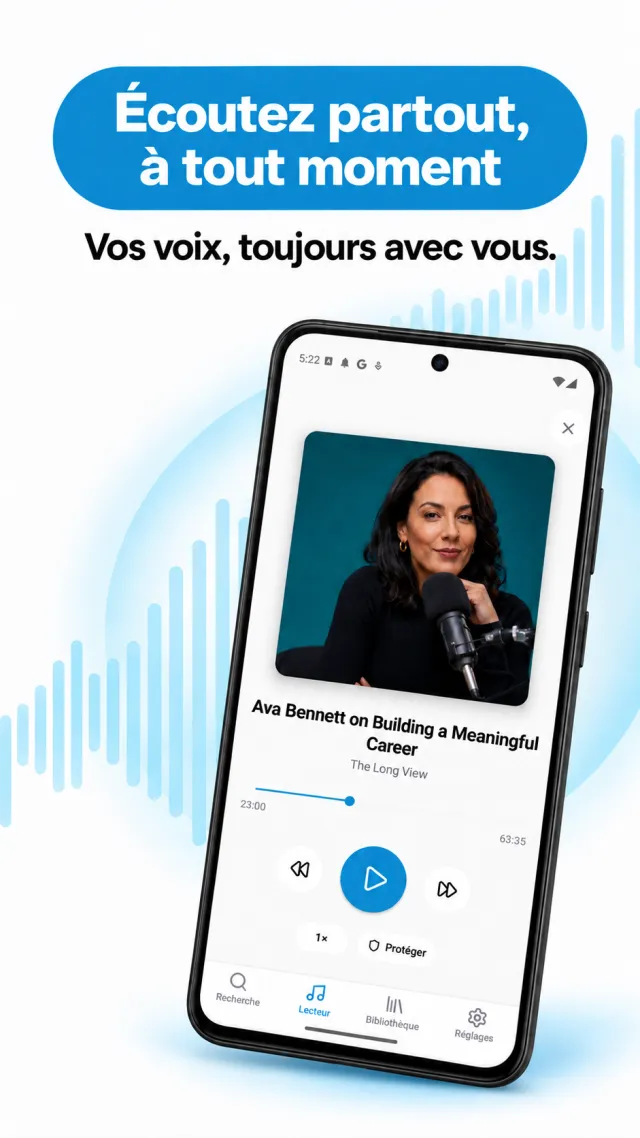 Lecteur audio de Fantrack en français